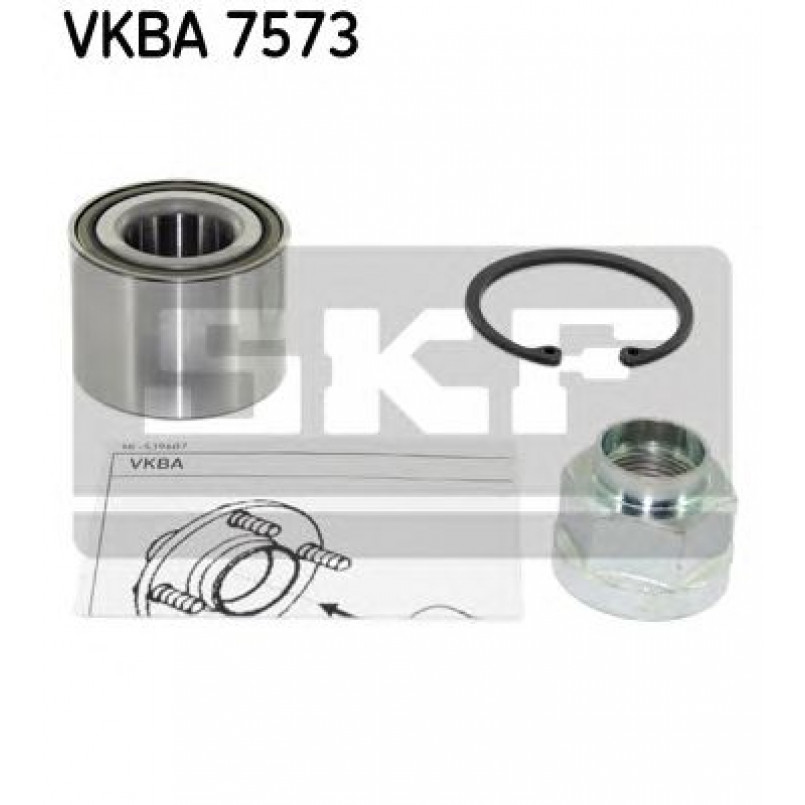 VKBA 7573 SKF Підшипник роликовий конічний